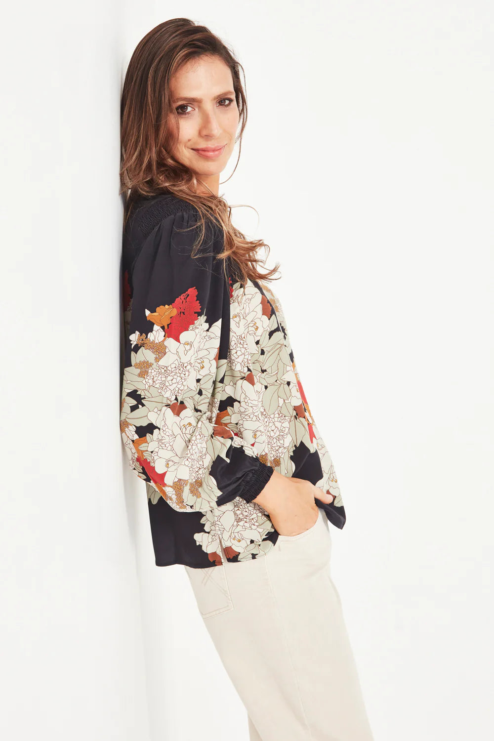Bouquet Top | Print