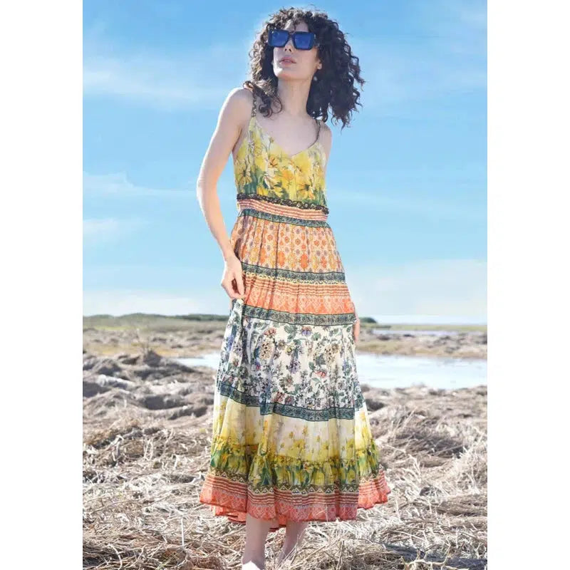 Breathe Easy Dress Dress | Sunshine-Curate By Trelise Cooper-Shop 12 Bendigo