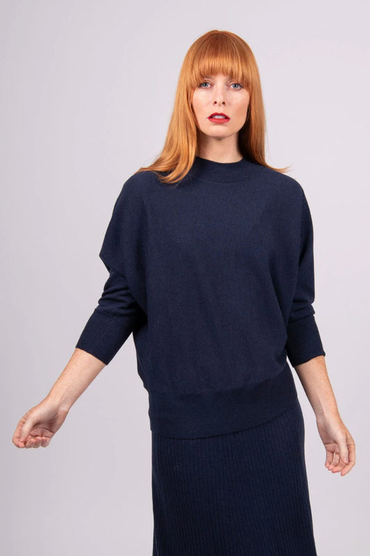 Dolman 3/4 Sleeve | Navy