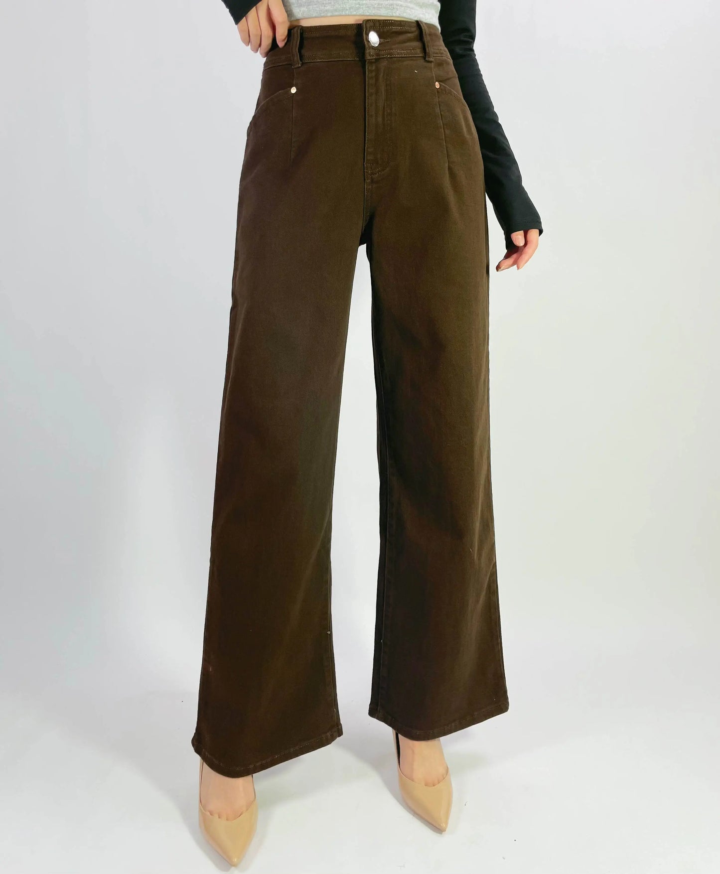 Jo Lo Pocket Jean | Chocolate
