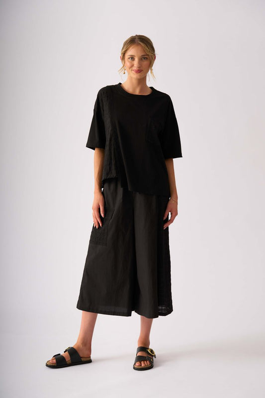 Wonderweave Tee | Black