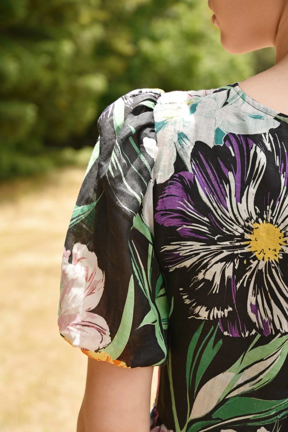 Dreaming Of Spring Dress | Black Floral