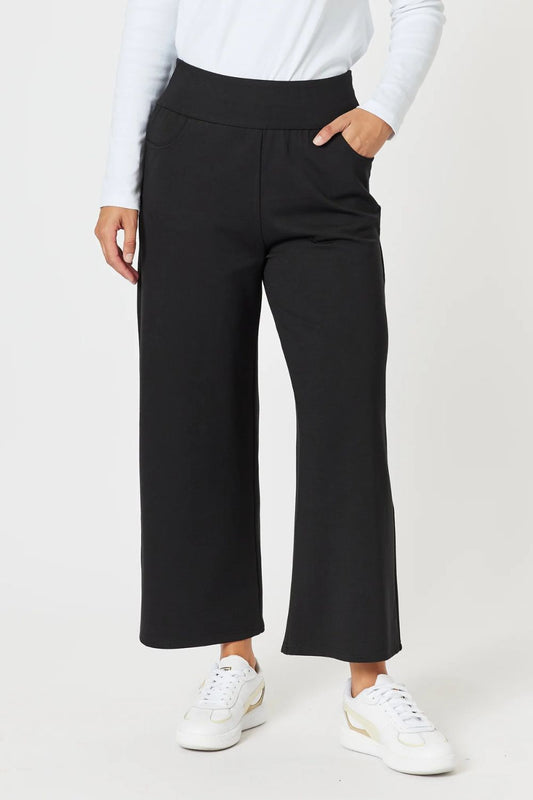 Kimmy Ponti Pant | Black