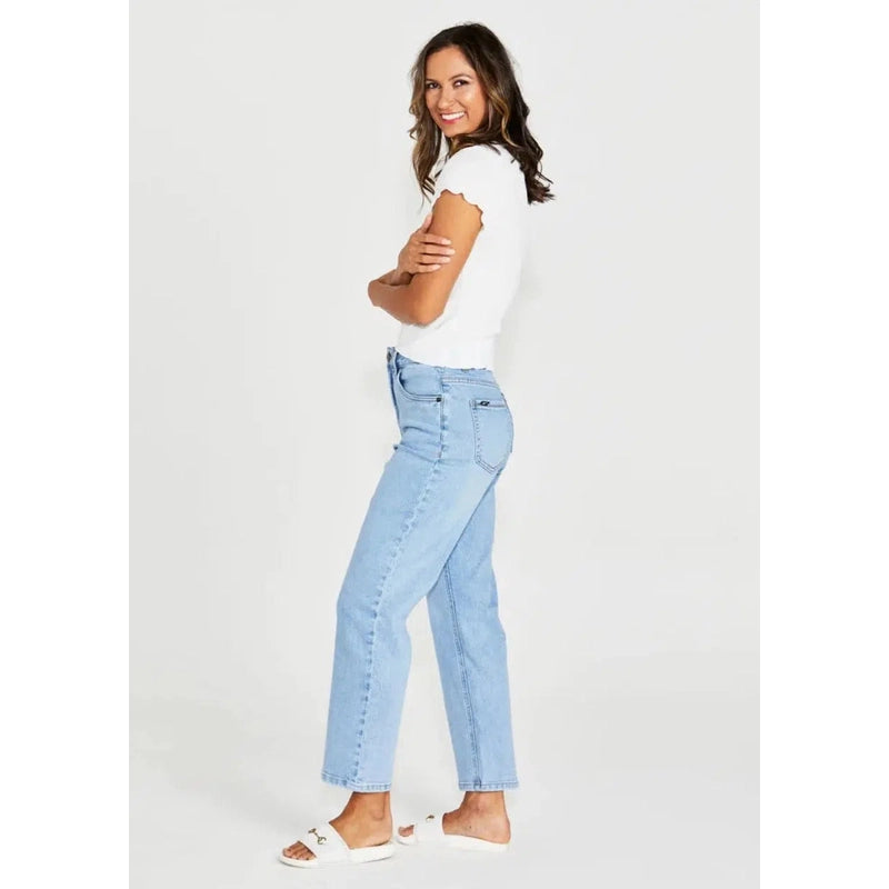 Combe Straight Leg Ankle Grazer | Denim-New London Jeans-Shop 12 Bendigo