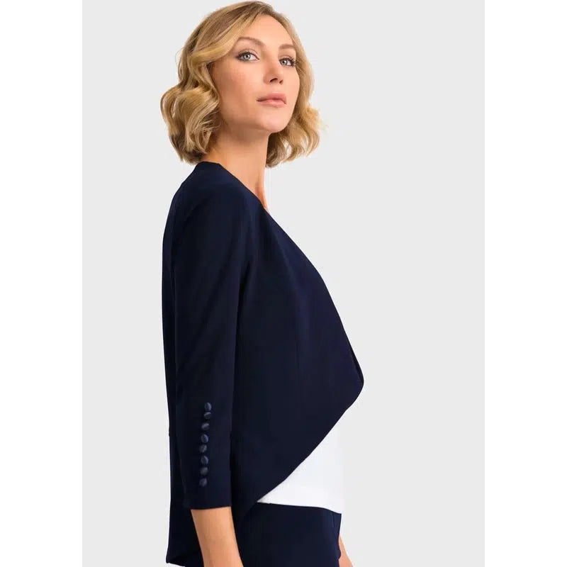 Cropped Jacket | Midnight-Joseph Ribkoff-Shop 12 Bendigo