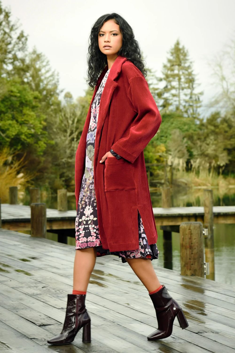 Coatigan Cutie Coat | Rust