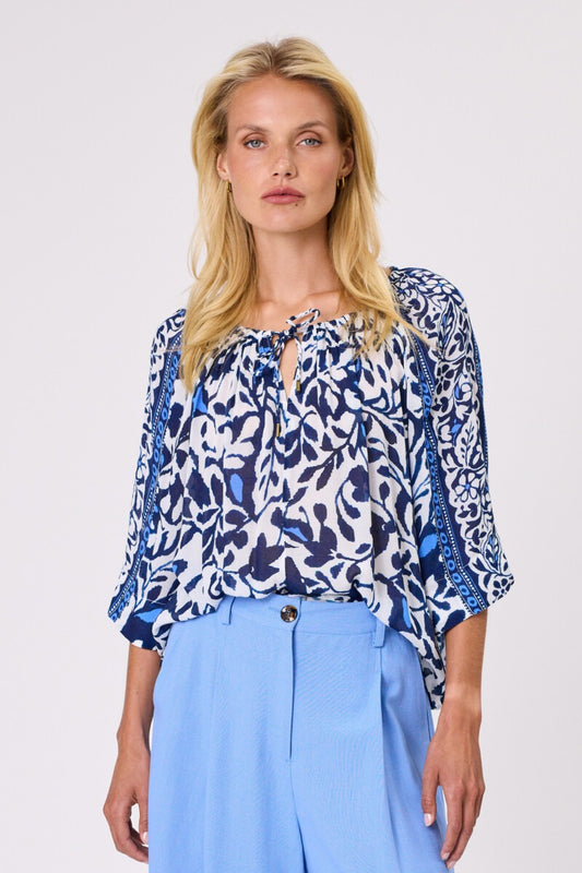 Honor Top | Blue