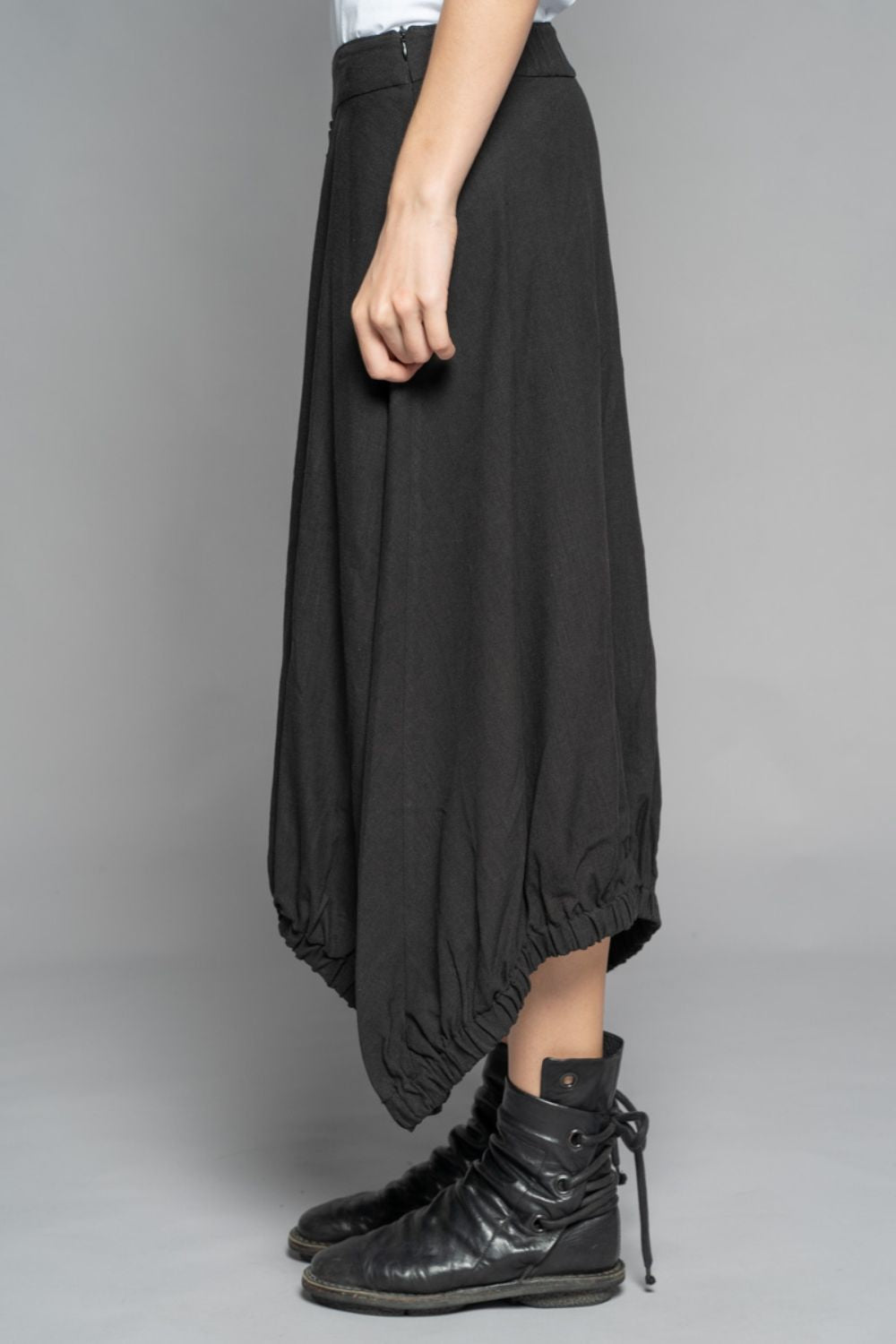Shuffle Elastic Skirt | Black