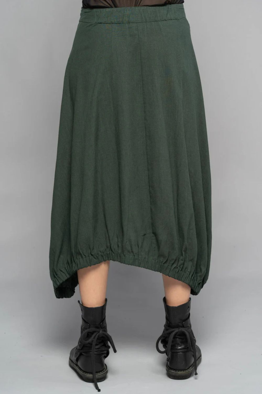 Shuffle Elastic Skirt | Seaweed