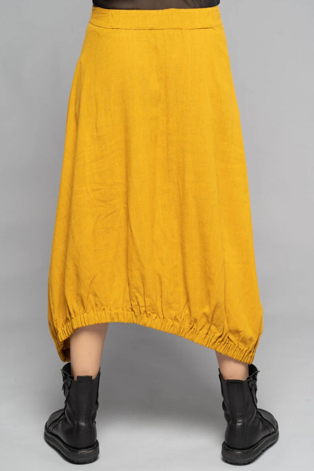 Shuffle Elastic Skirt | Turmeric