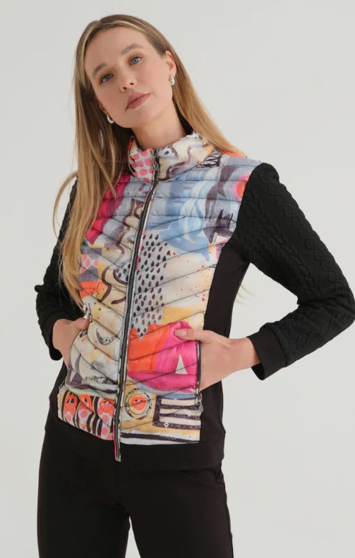 Printed Jacket | Abstract Art