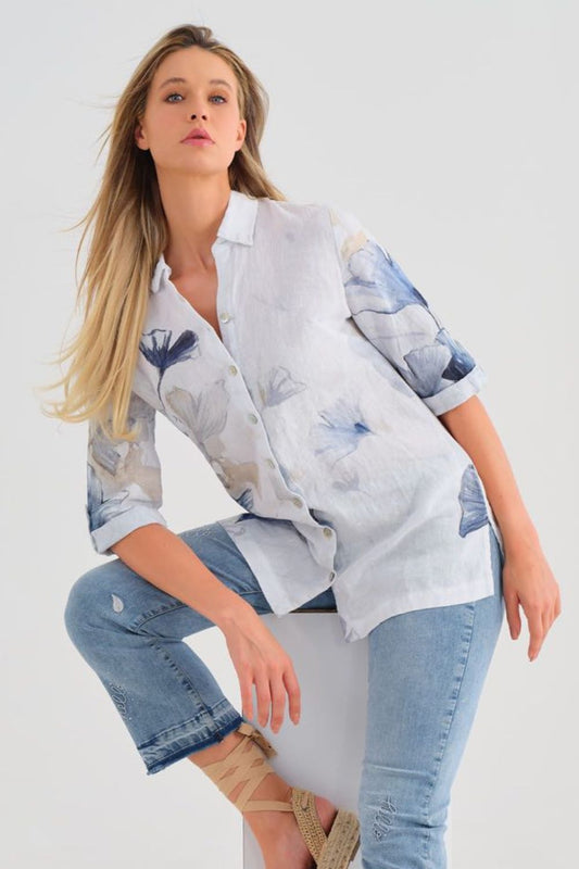 Indigo Melody Shirt | 25790