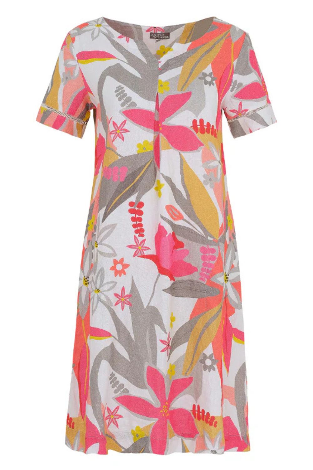 A Smell of Gardenia Linen Dress | 25703