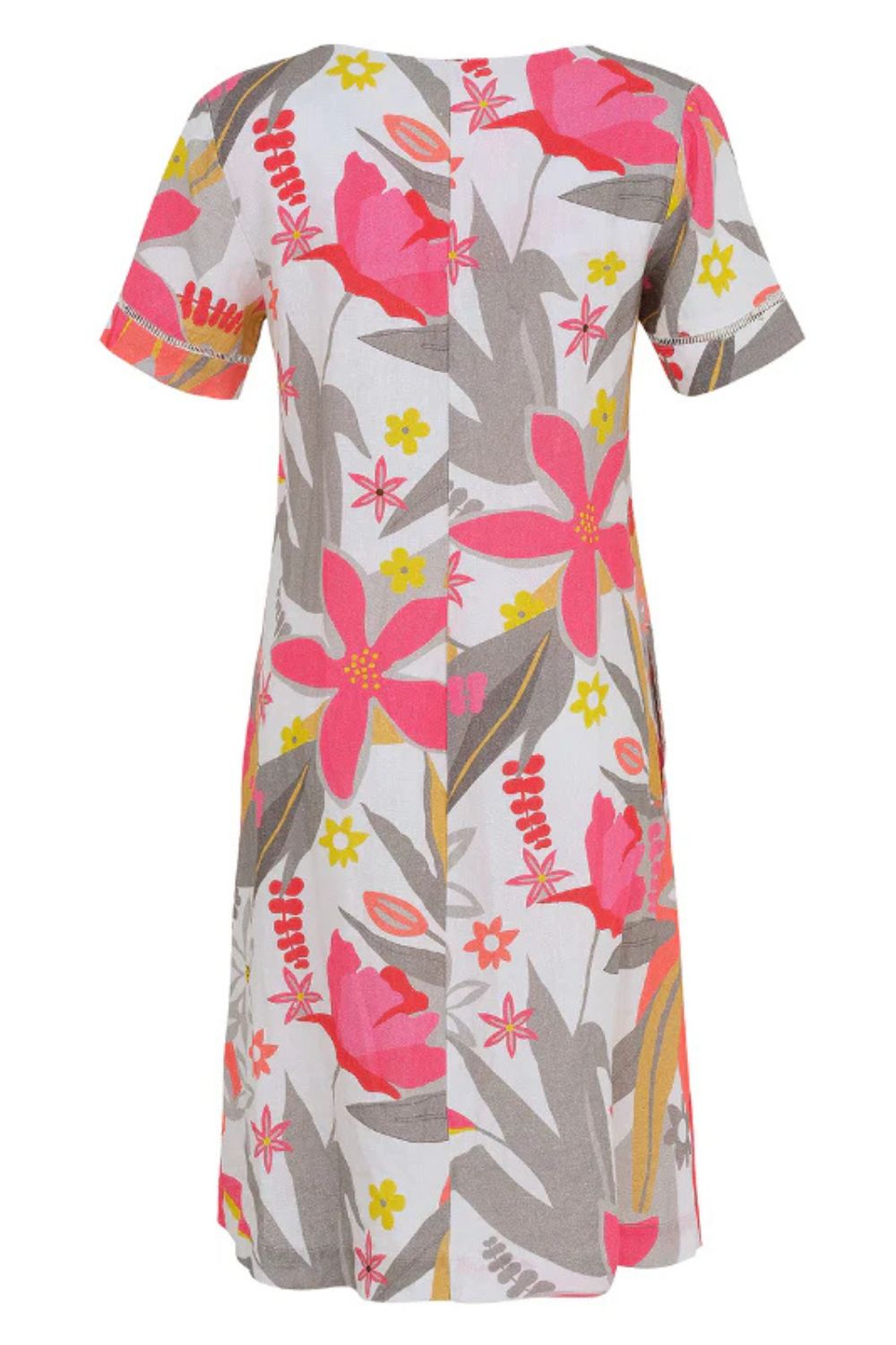 A Smell of Gardenia Linen Dress | 25703