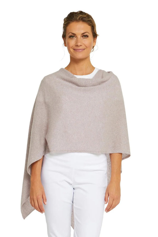 Cashmere Topper | Champagne