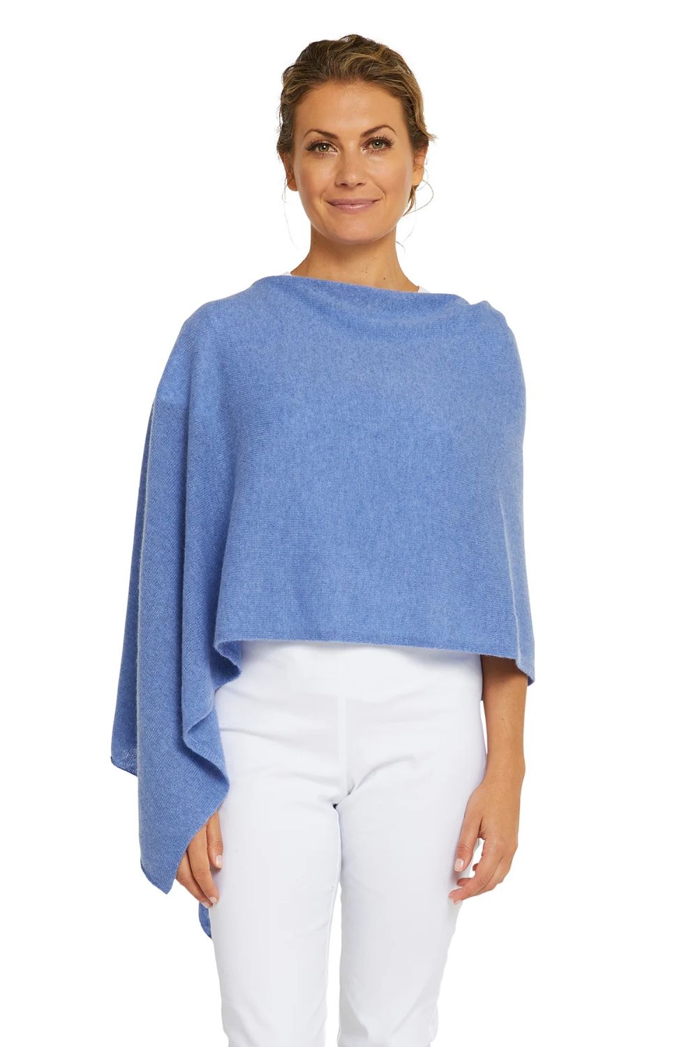 Cashmere Topper | Cornflower