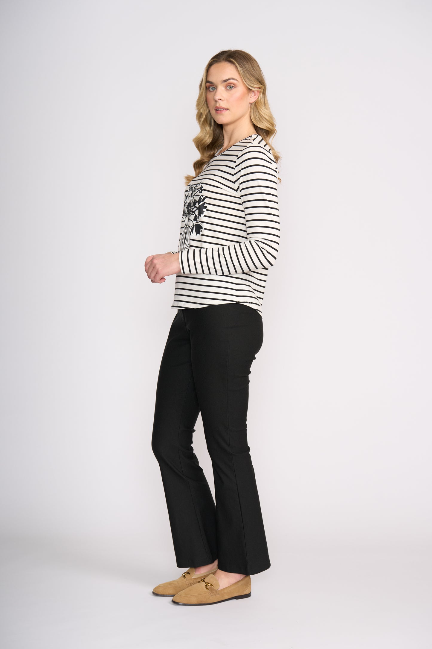 High Wire Bootcut Trouser | Black