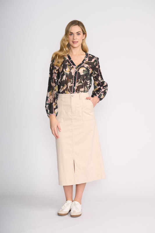 Suave Operater Skirt | Cashmere