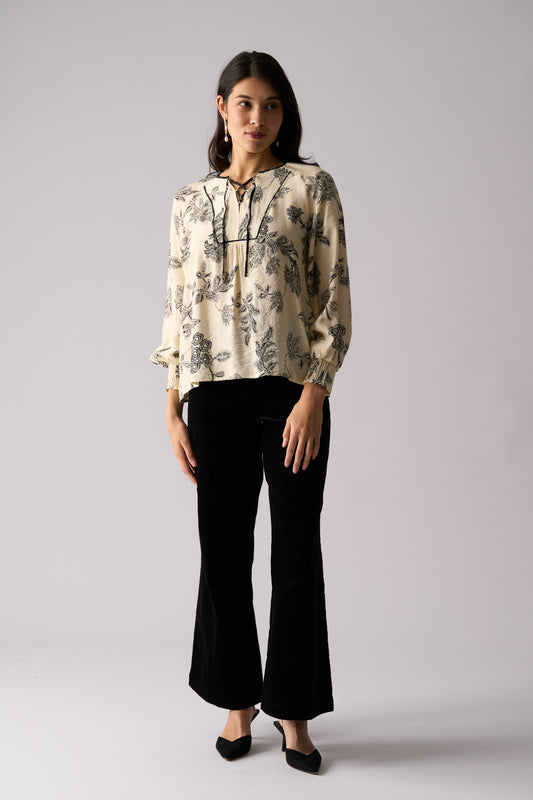 Thread Tales Blouse | Ivory Folklore