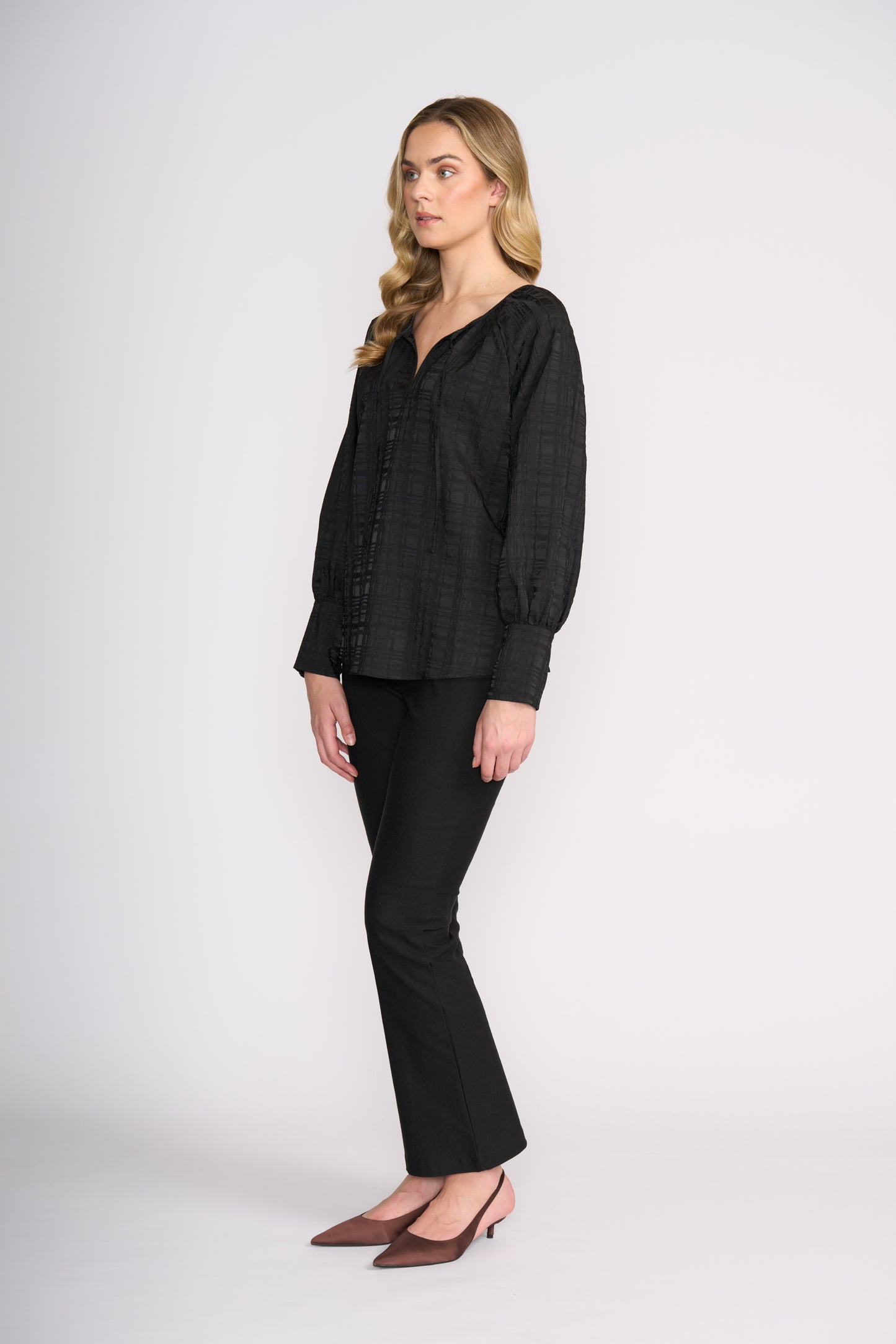 High Wire Bootcut Trouser | Black