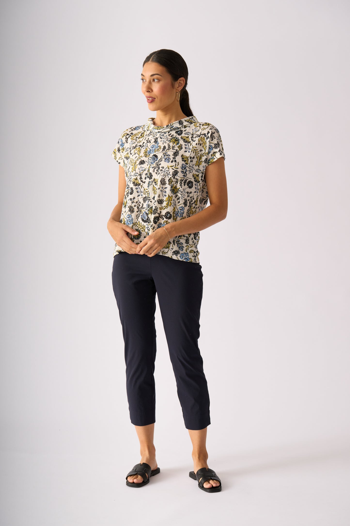 Fuss Free Capri | True Navy