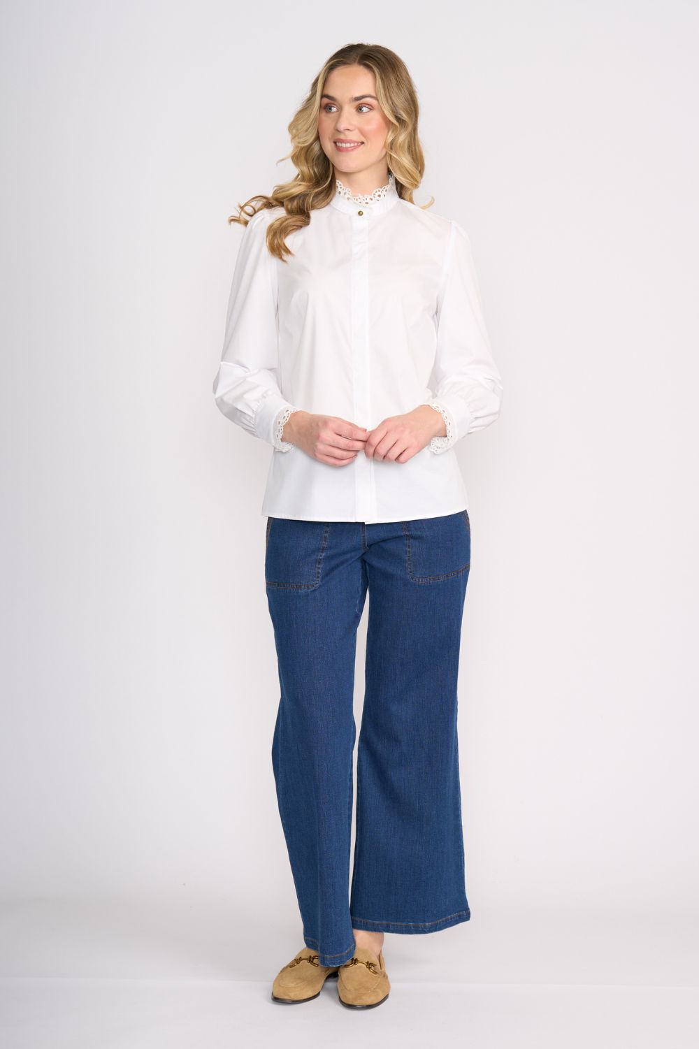 Cagney & Lacey Shirt | White