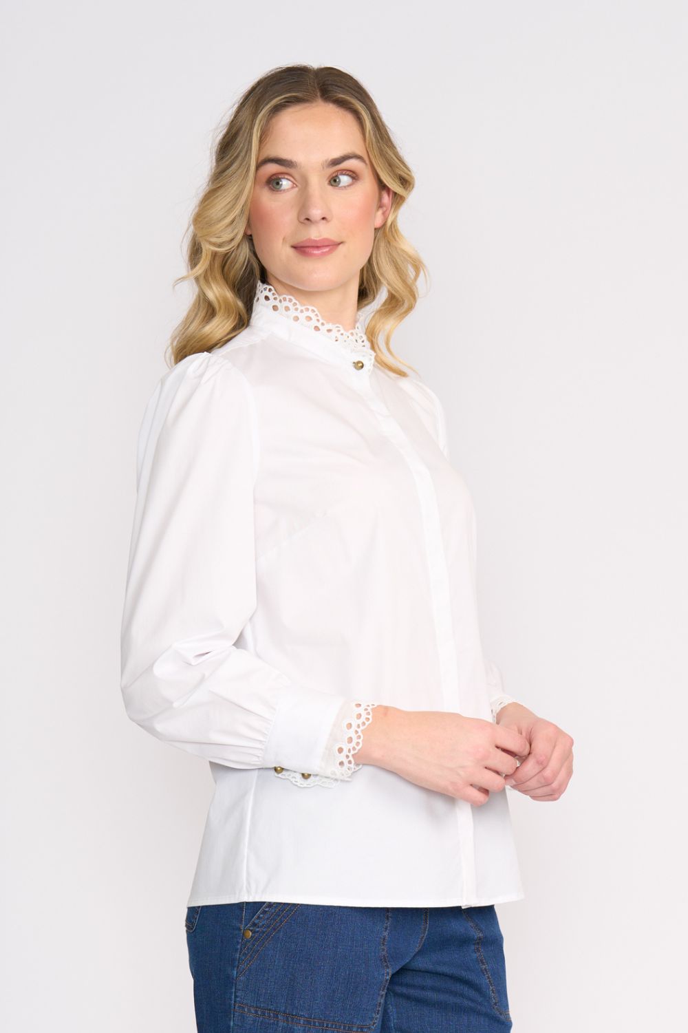 Cagney & Lacey Shirt | White