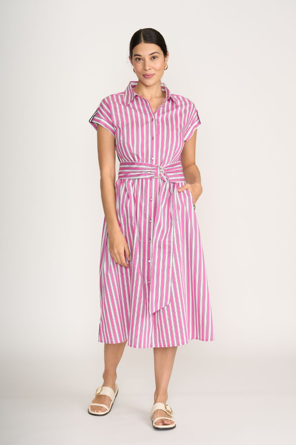 Masterclass Dress | Lipstick Stripe