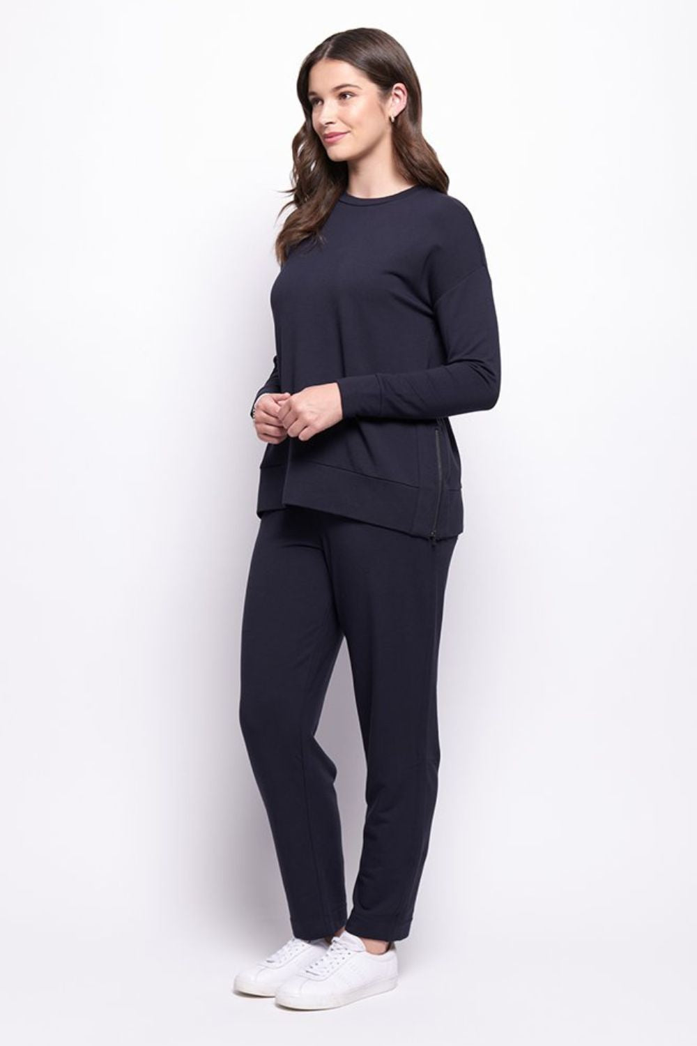 Software Upgrade Zip Sweater | True Navy