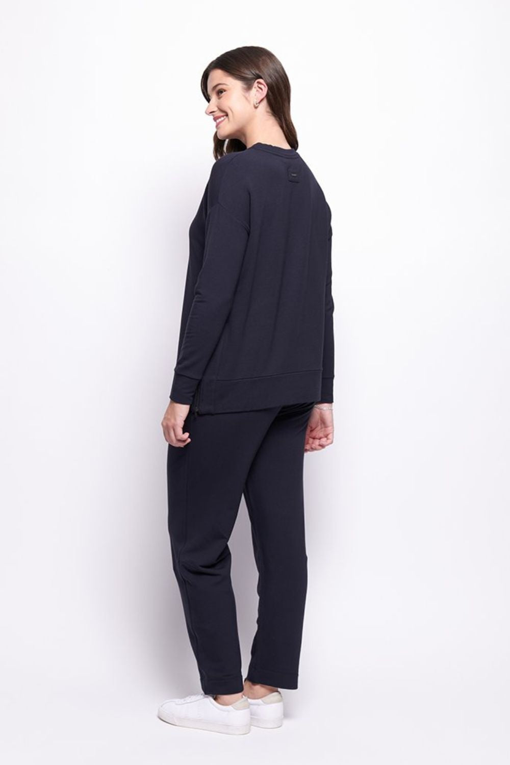 Software Upgrade Zip Sweater | True Navy