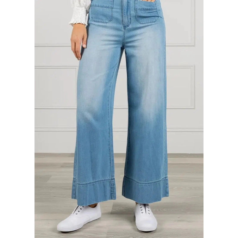 Farrah Summer Wash Denim Jean-Zjoosh-Shop 12 Bendigo