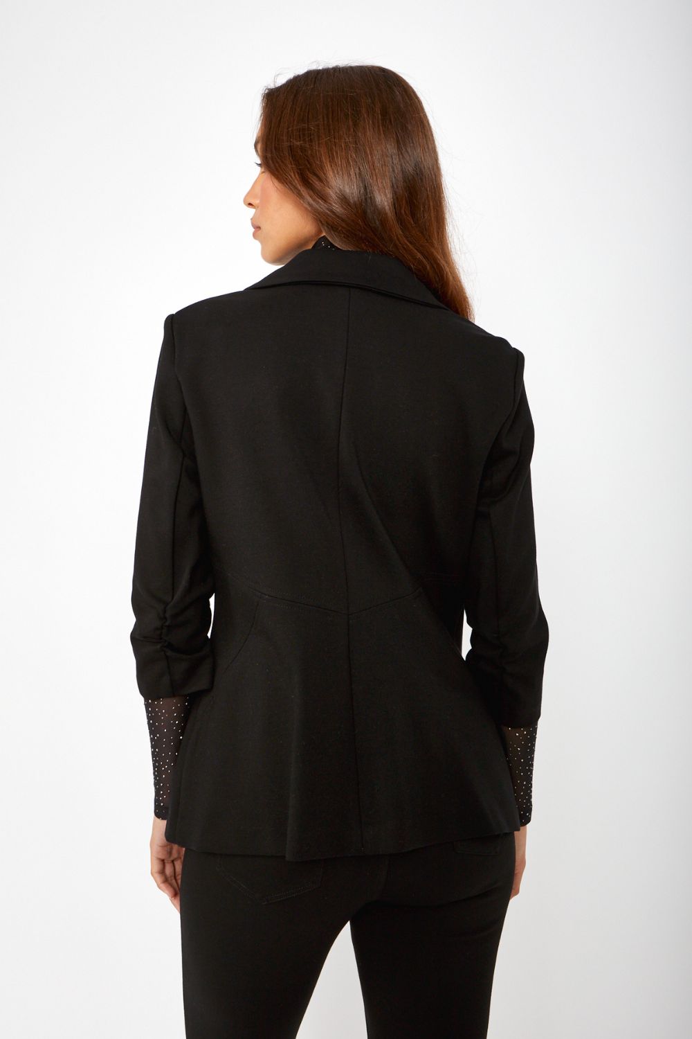 Frank Lyman Single Button Blazer | Black_Shop 12