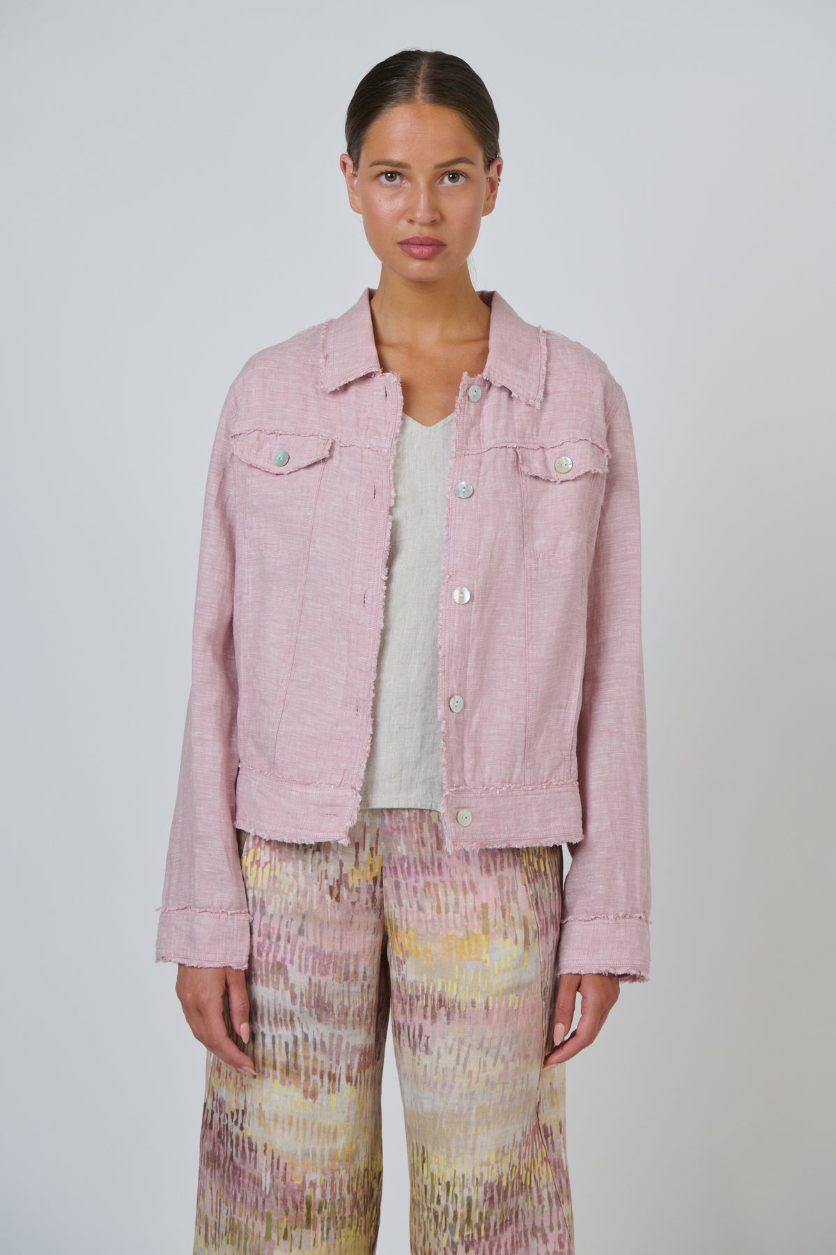 Linen Jacket | Radish
