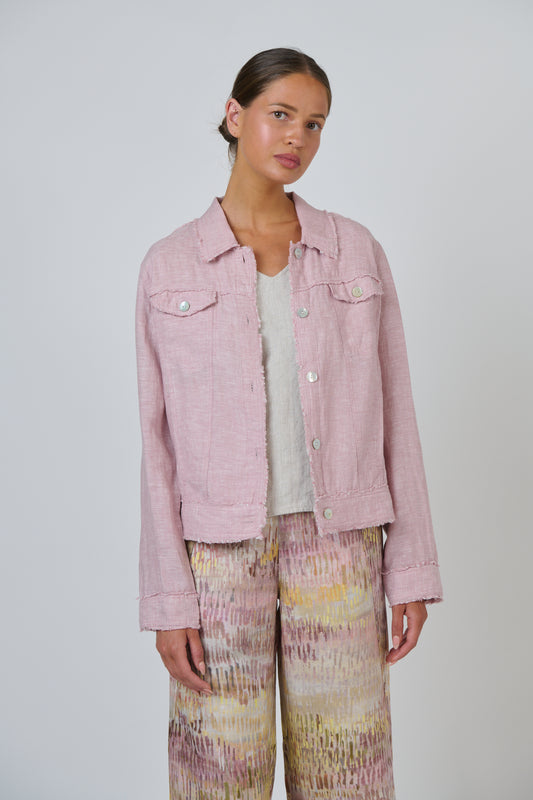 Linen Jacket | Radish