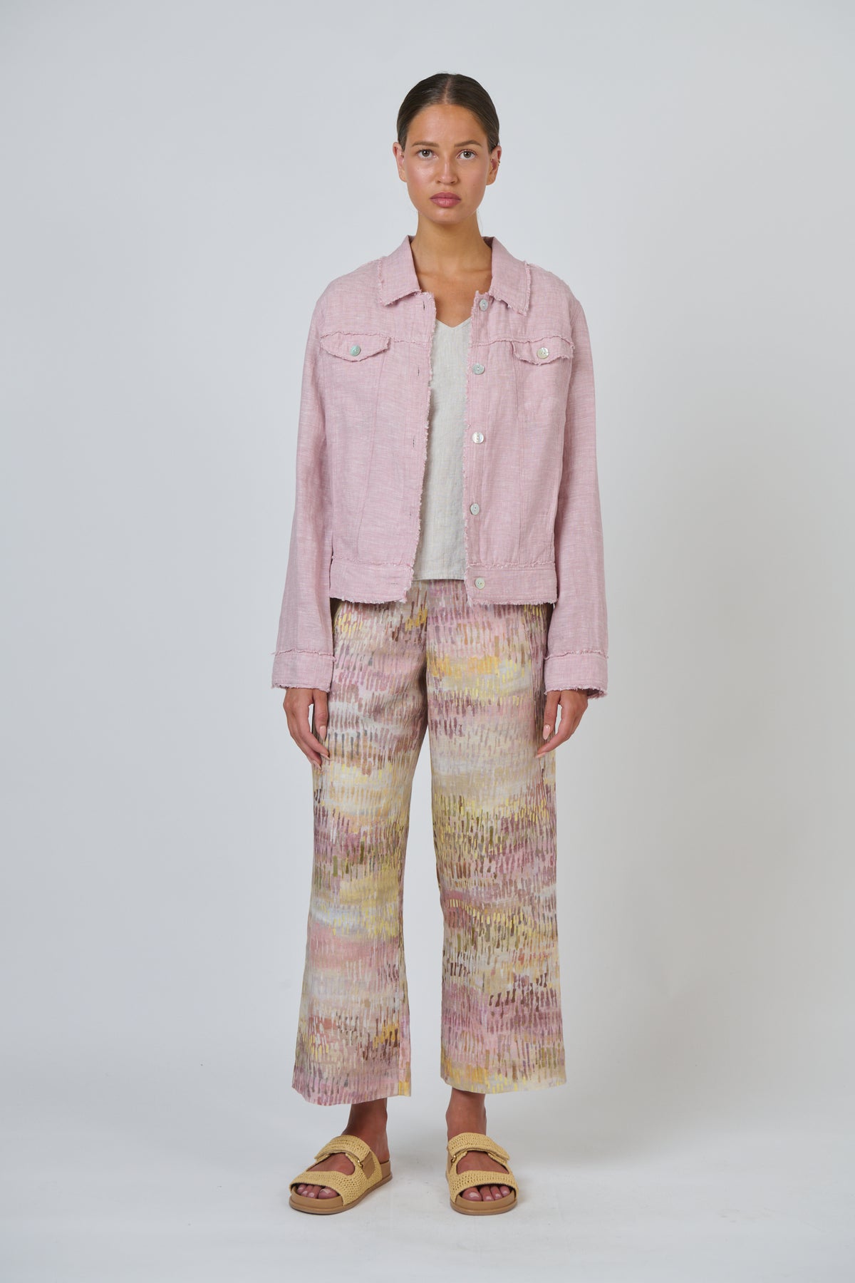 Linen Jacket | Radish