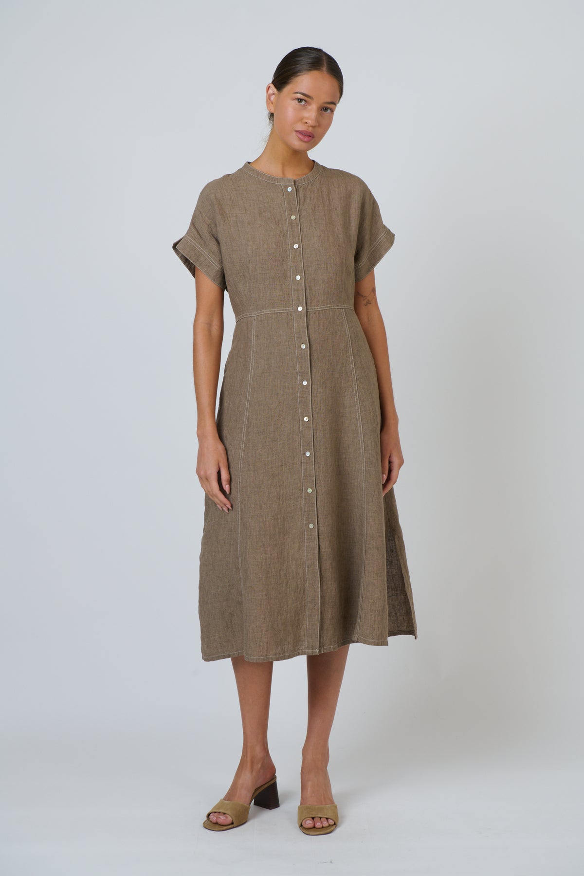 Linen Dress | Agate