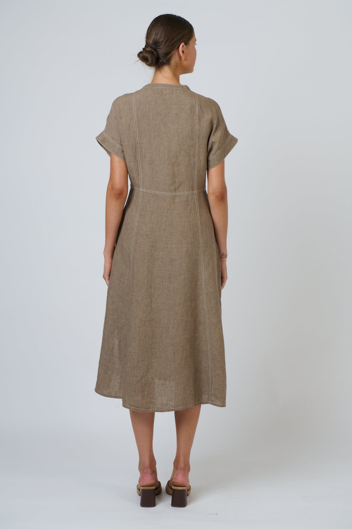 Linen Dress | Agate