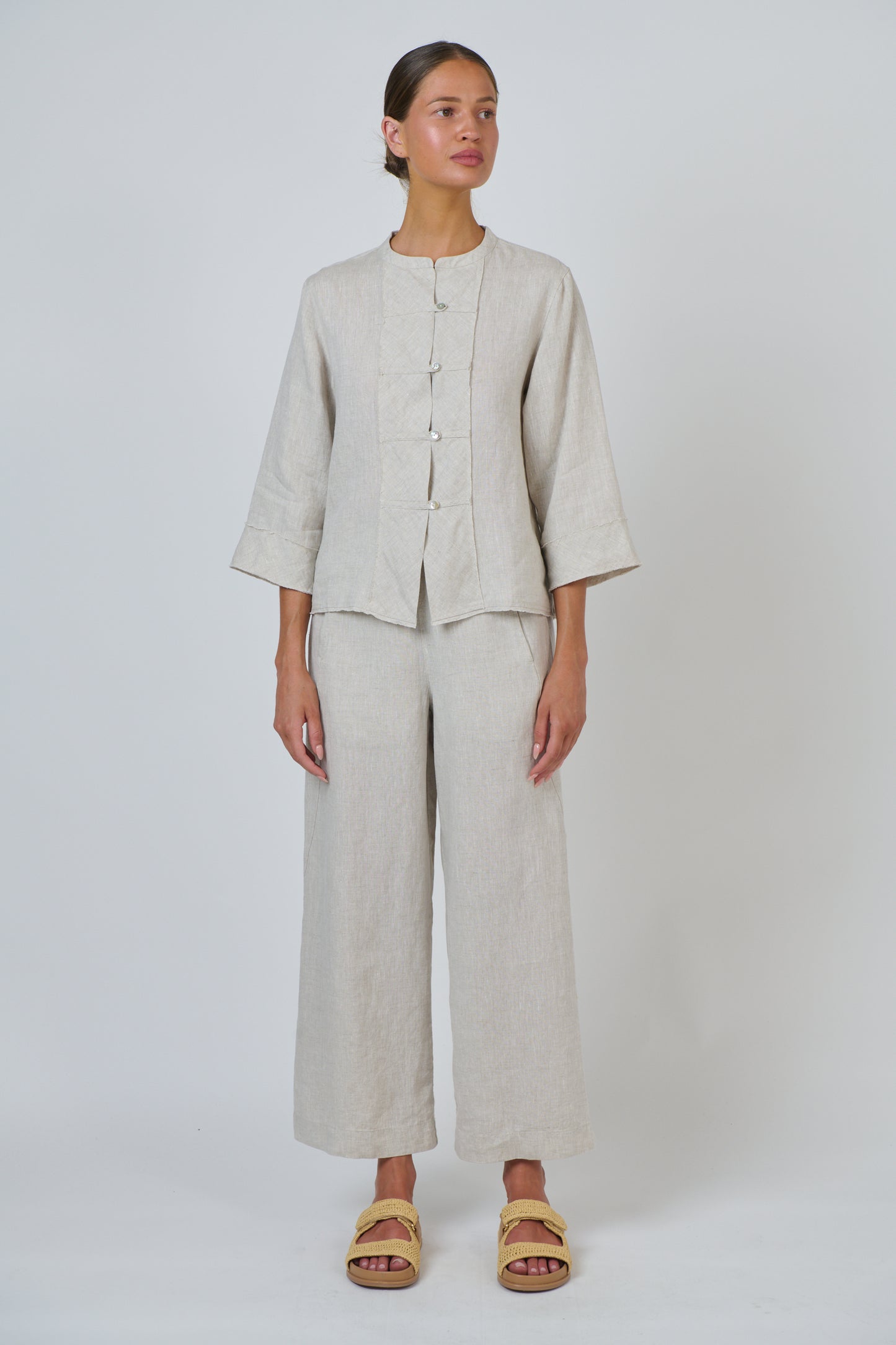Linen Pant | Sand