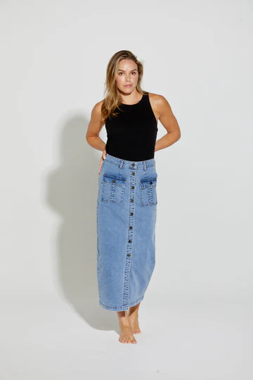 GINSBERG BUTTON SKIRT