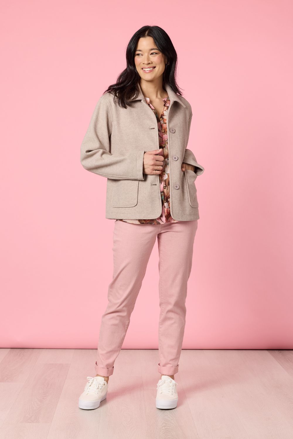 Montana Car Coat | Latte