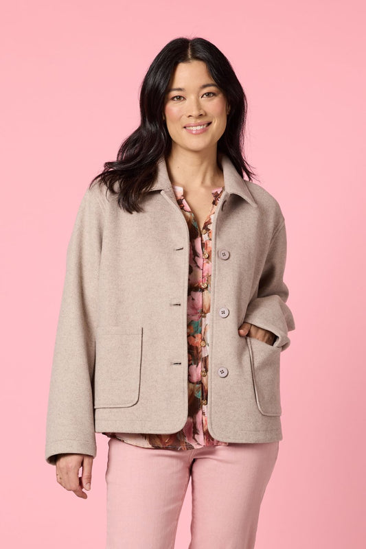 Montana Car Coat | Latte