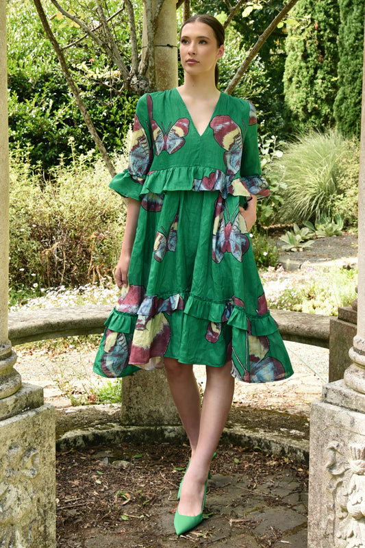 Head To Toe Dress | Green