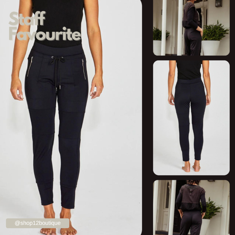 JOHNBY Jogger | Black, Navy, Camo, Charcoal, Denim, White-New London Jeans-Shop 12 Bendigo