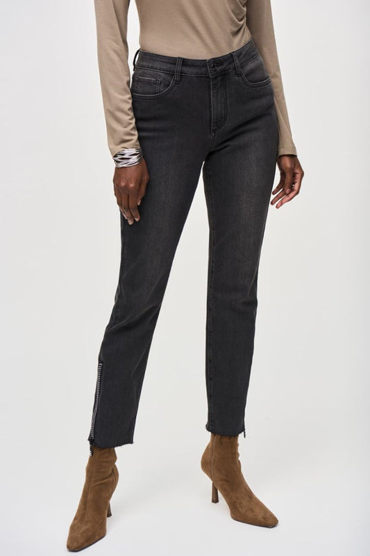 Joseph Ribkoff Rhinestone Jeans | Grey_Shop 12