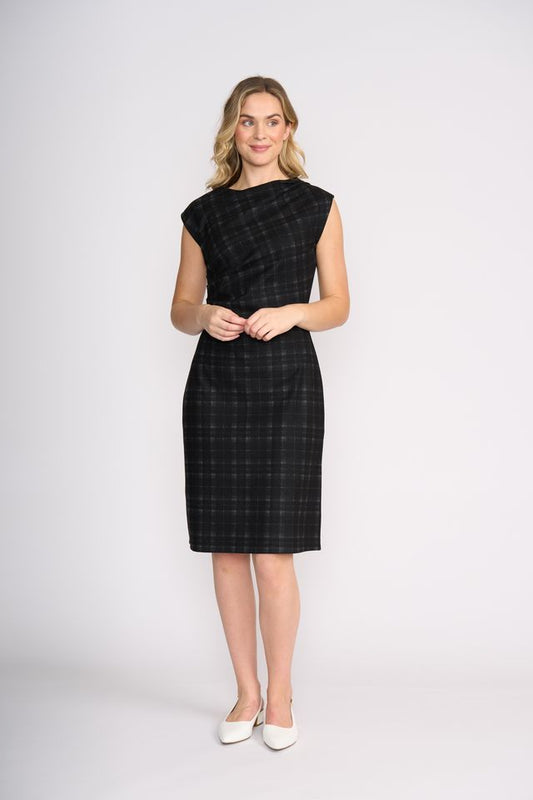 Under Wraps Dress | Shadow Check