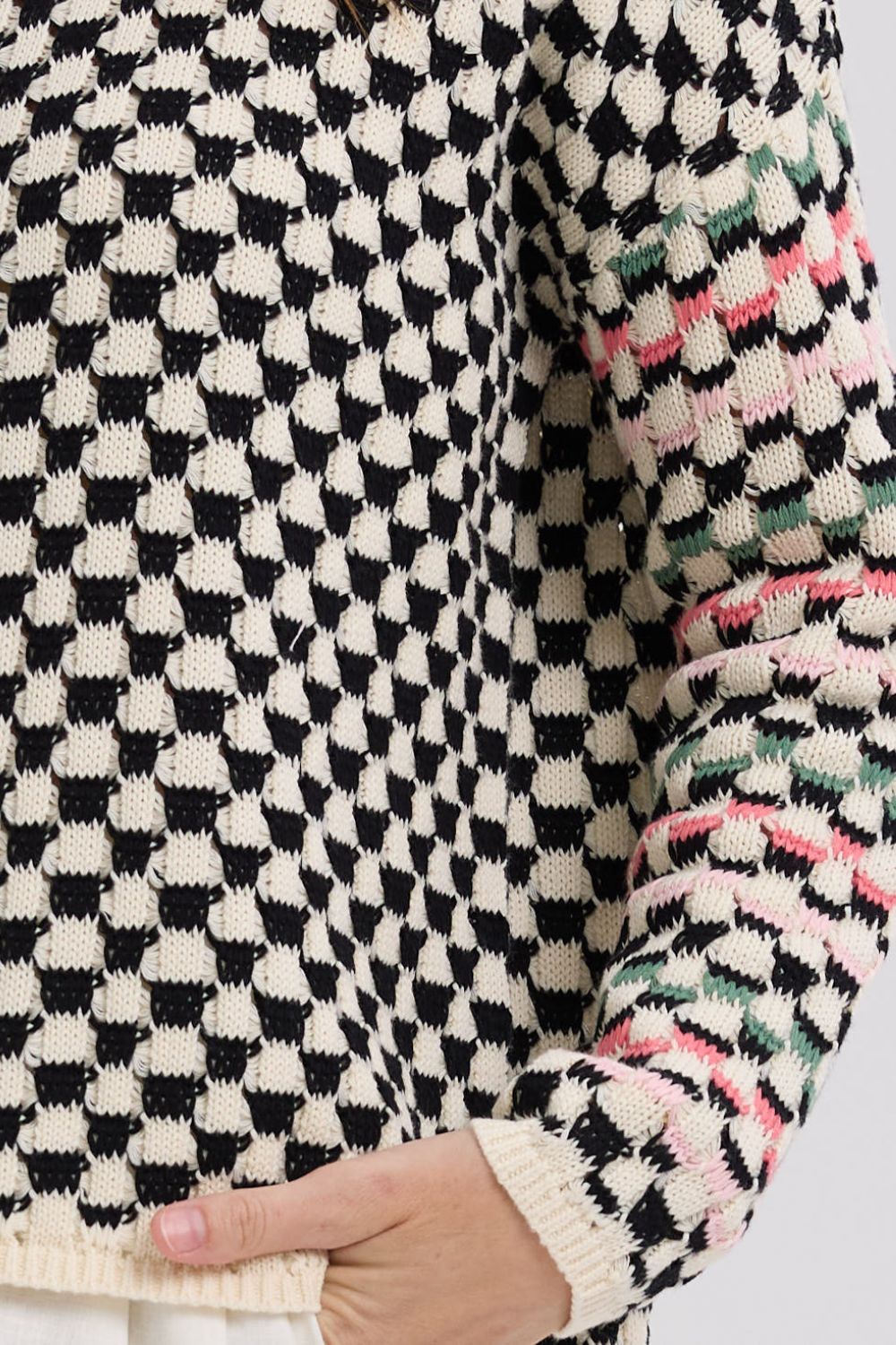 Checked Jumper | Vanilla