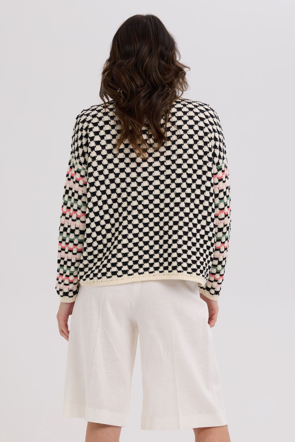 Checked Jumper | Vanilla