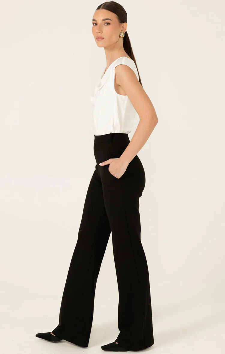 Straight Leg Pant | Black