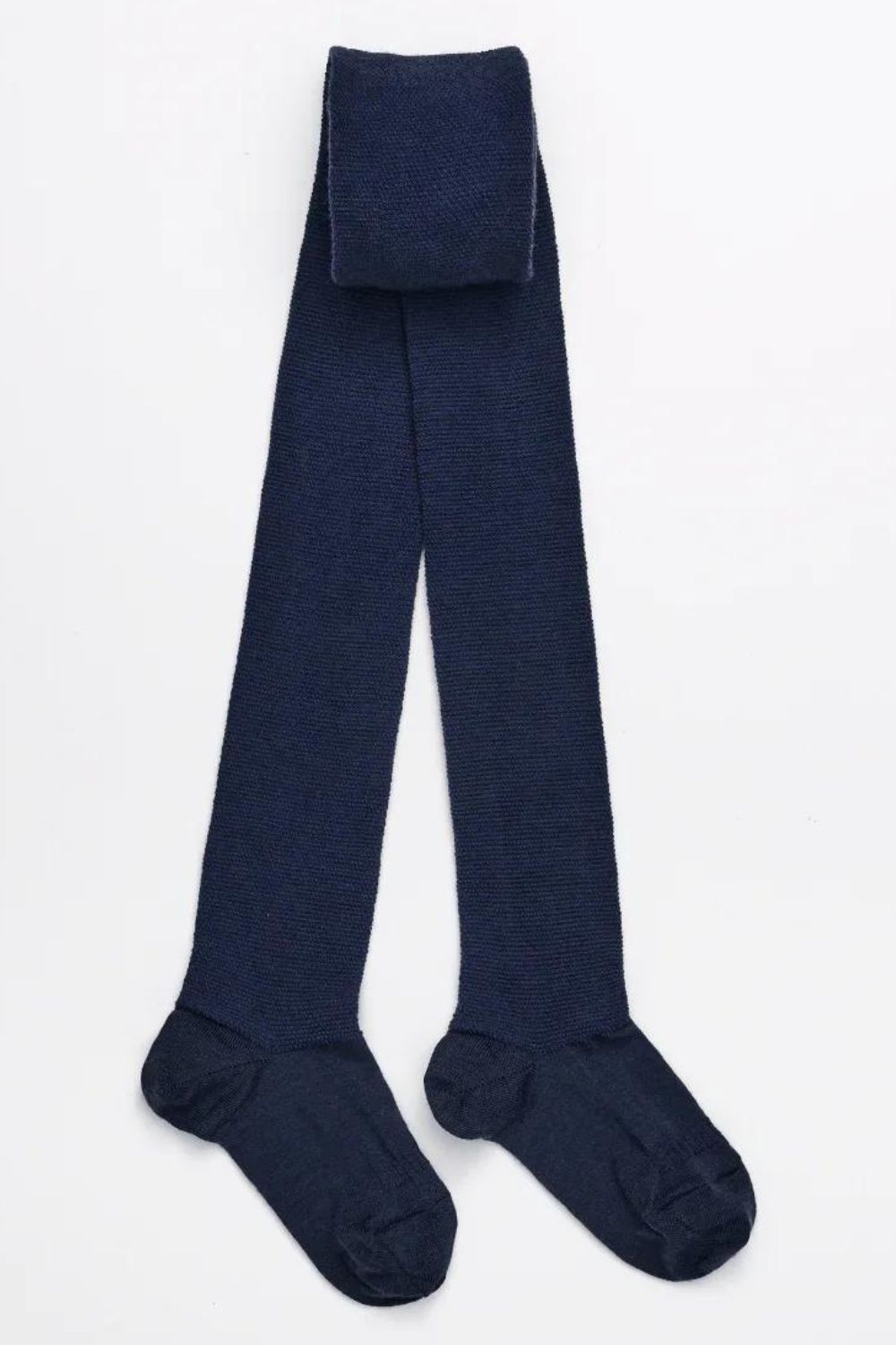 Lamington Plain Merino Wool Woman Tights | Navy_Shop 12