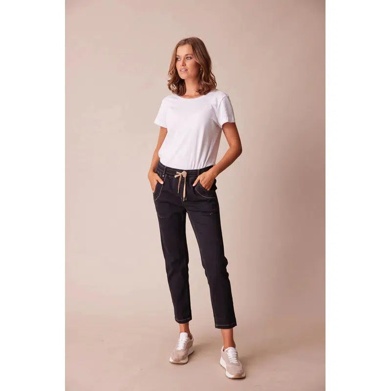 Lania Boyfriend Jean - Black-Lania-Shop 12 Bendigo